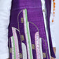 ELEGANT PURPLE RAW SILK NEHRU JACKET SET