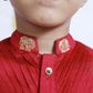 ELEGANT DEEP PINK BOY’S KURTA SET