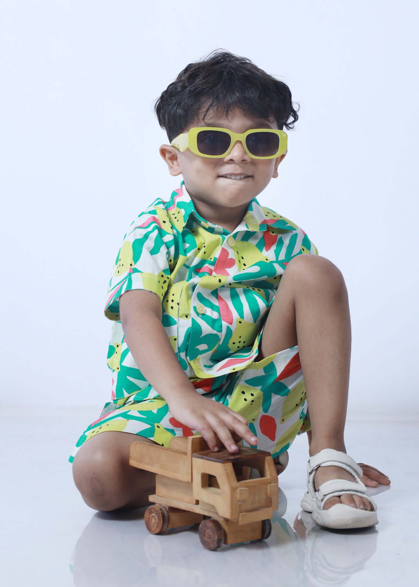 LEMON PRINTED CO-ORD SET