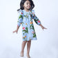 BLUE AND WHITE FROCK