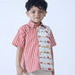 RED CARS AND STRIPES SHIRT