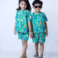 SEA GREEN ANIMALS CO-ORD SET