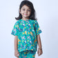SEA GREEN ANIMALS CO-ORD SET