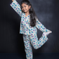 DINOSAUR PRINTED COTTON NIGHTSUIT