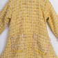 YELLOW TWEED FROCK