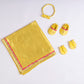 YELLOW SILK FROCK