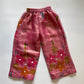 PEACH HAND-PAINTED CO-ORD SET