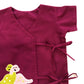 ANGRAKHA PATTERN EMBROIDERED JHABLA – NEW BORN