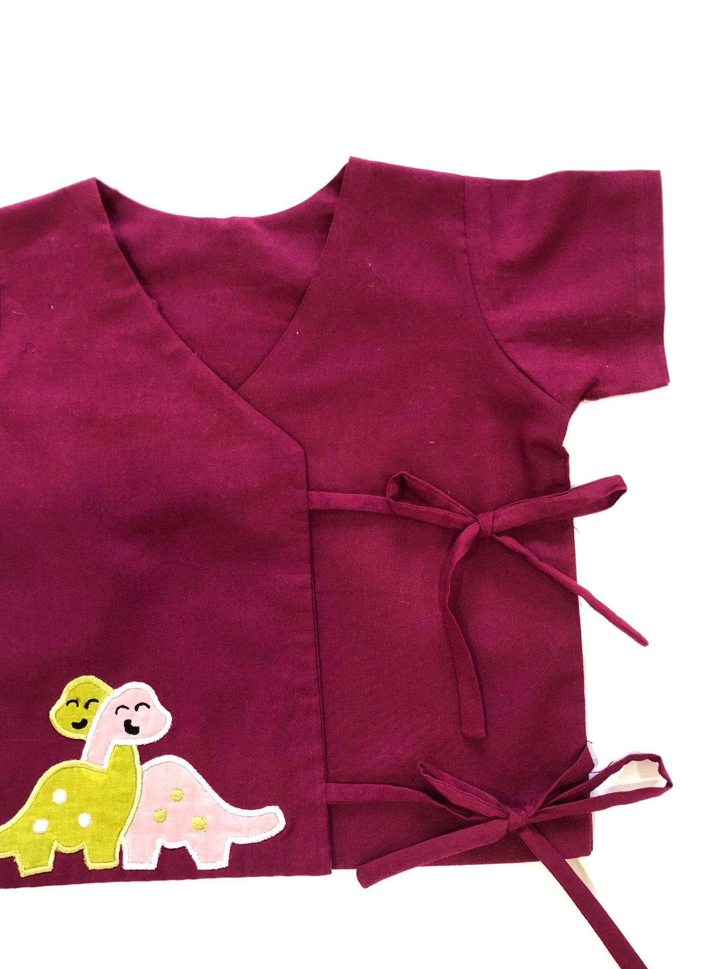 ANGRAKHA PATTERN EMBROIDERED JHABLA – NEW BORN
