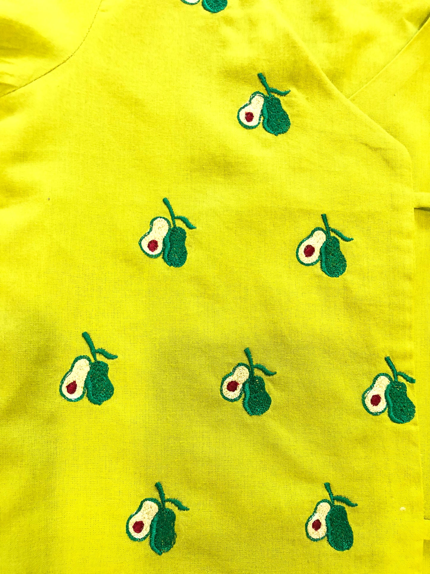 ANGRAKHA PATTERN EMBROIDERED JHABLA – NEW BORN