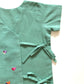 ANGRAKHA PATTERN EMBROIDERED JHABLA – NEW BORN