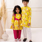 YELLOW PICHWAYI KURTA SET