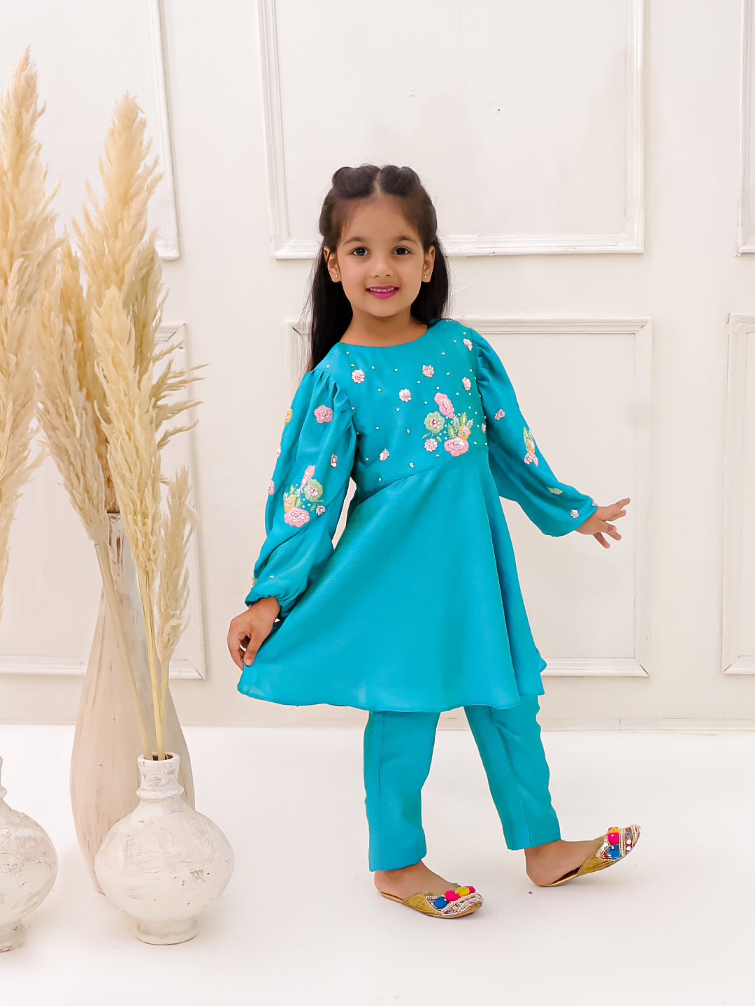 RAMA EMBROIDERED KURTA SET