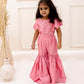 GEOMETRICAL CAPE AND SHARARA SET
