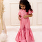GEOMETRICAL CAPE AND SHARARA SET