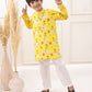 YELLOW PICHWAYI KURTA SET