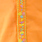 ORANGE EMBROIDERED KURTA SET