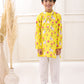 YELLOW PICHWAYI KURTA SET