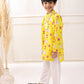 YELLOW PICHWAYI KURTA SET