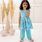 SKY BLUE PICHWAI KURTA SET