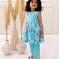 SKY BLUE PICHWAI KURTA SET