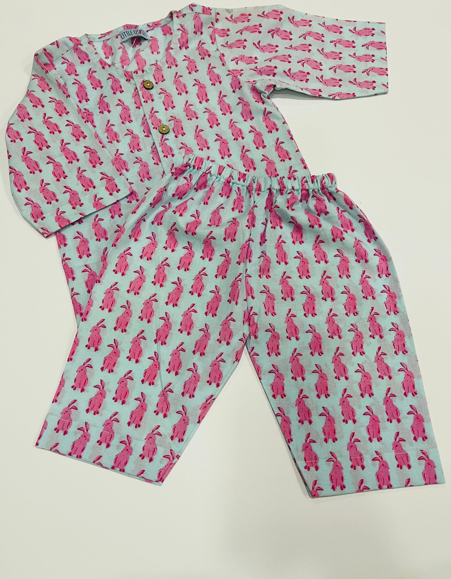 UNISEX COTTON CO-ORD SETS  Print – Rabbits