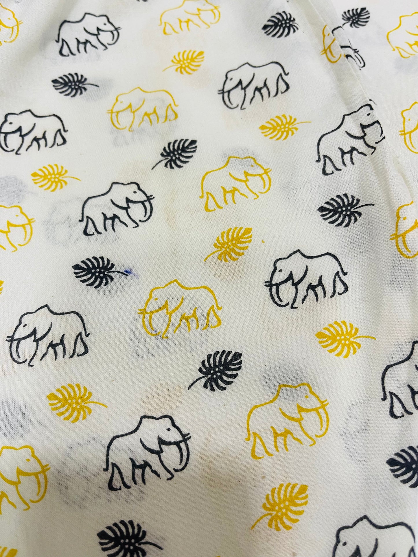 UNISEX COTTON CO-ORD SETS Print – elephants