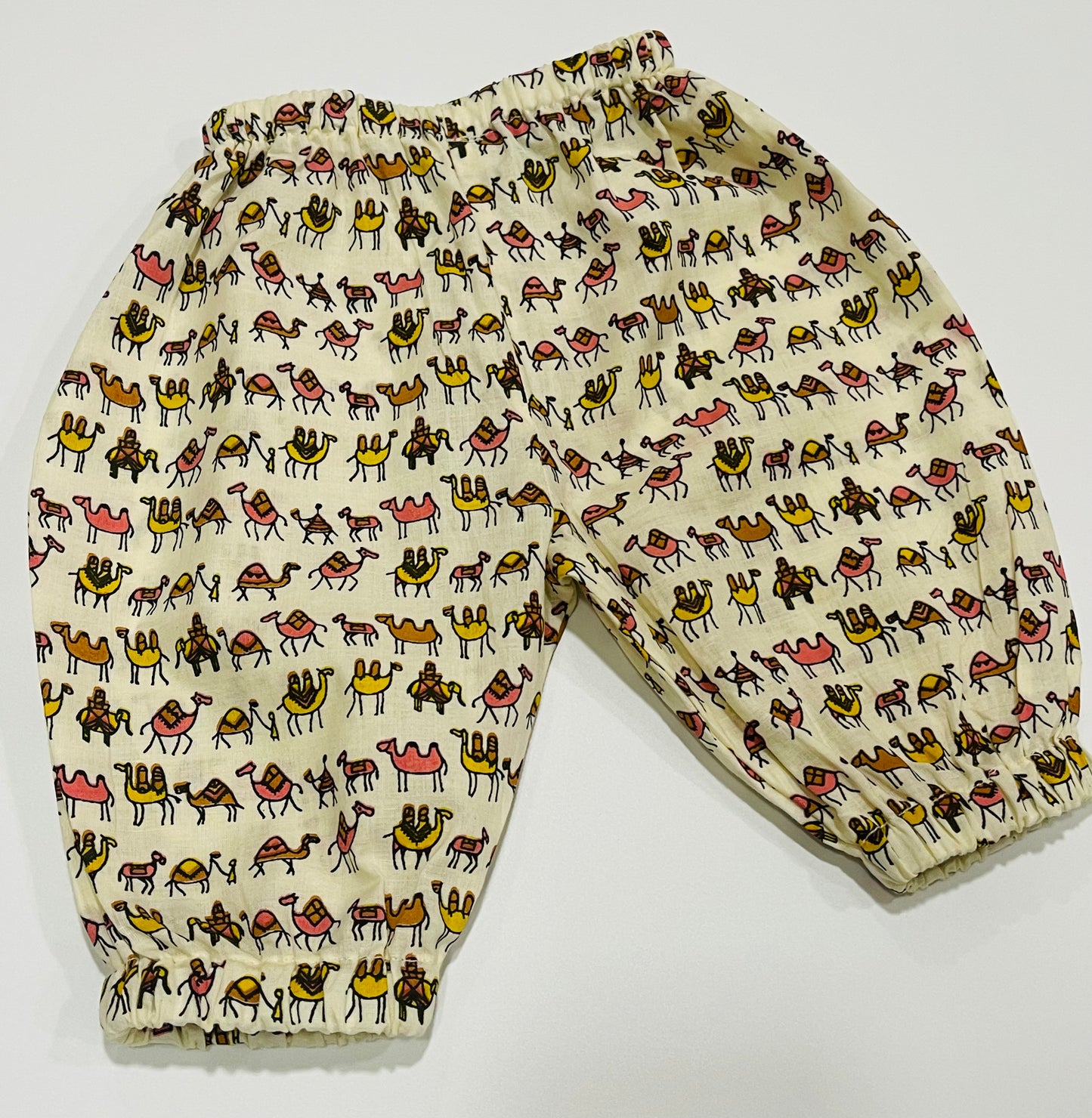 UNISEX ANGRAKHA COTTON COORD SETS Print – Camel