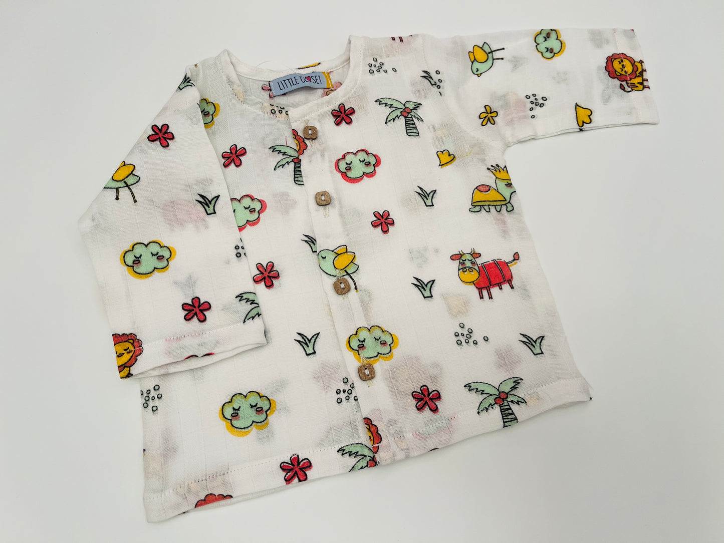 MUSLIN COORDSETS  Print – Animal