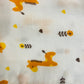 MUSLIN BUTTON JHABLA – NEW  BORN -Print Giraffe