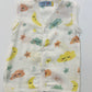 MUSLIN BUTTON JHABLA – NEW  BORN - Print – Clouds