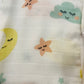 MUSLIN BUTTON JHABLA – NEW  BORN - Print – Clouds