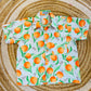 ORANGE PRINTED SHIRT