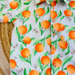 ORANGE PRINTED SHIRT